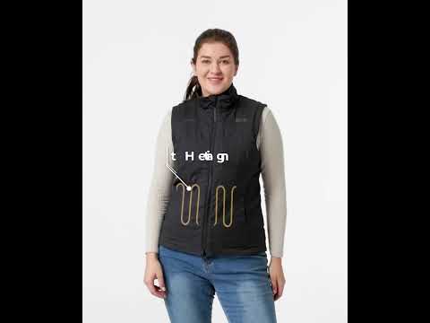 ororo Cheyenne Women's 5-Zone Dual-Control Heated Canvas Vest