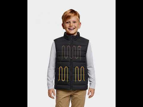 Kids' 4-Zone Classic Heated Vest Model Video
