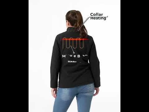 ororo Maverick SureWarm® Women's 6-Zone Dual-Control Heated Softshell Jacket