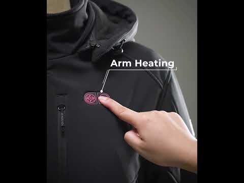 Women's Heated Dual Control Jacket with 5 Heating Zones (Pocket Heating)