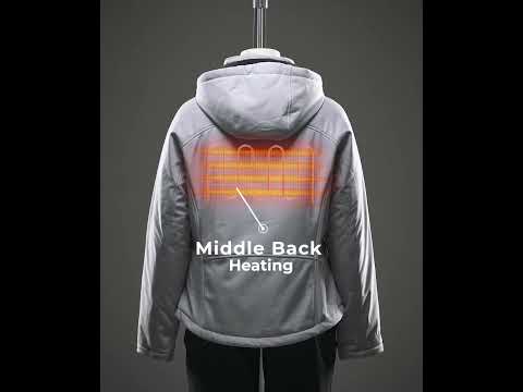 Women's Classic Heated Jacket 2.0 (4 Heating Zones) (Apparel Only), Gallery 3