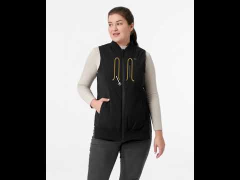 Blair Women's Heated Long Bomber Vest  (Final Sale)