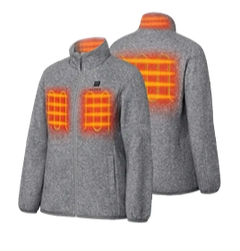 Women's Heated Full-Zip Fleece Jacket