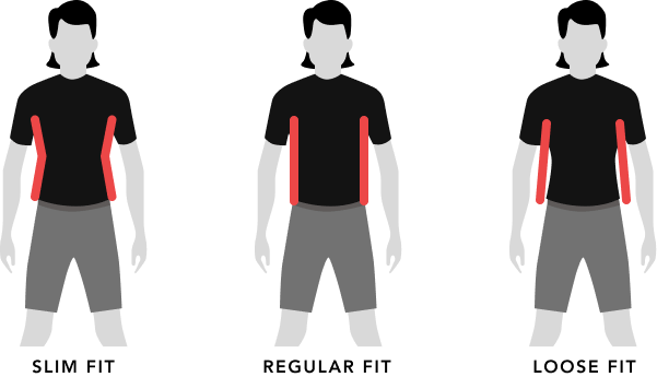 SLIM FIT | REGULAR FIT | LOOSE FIT