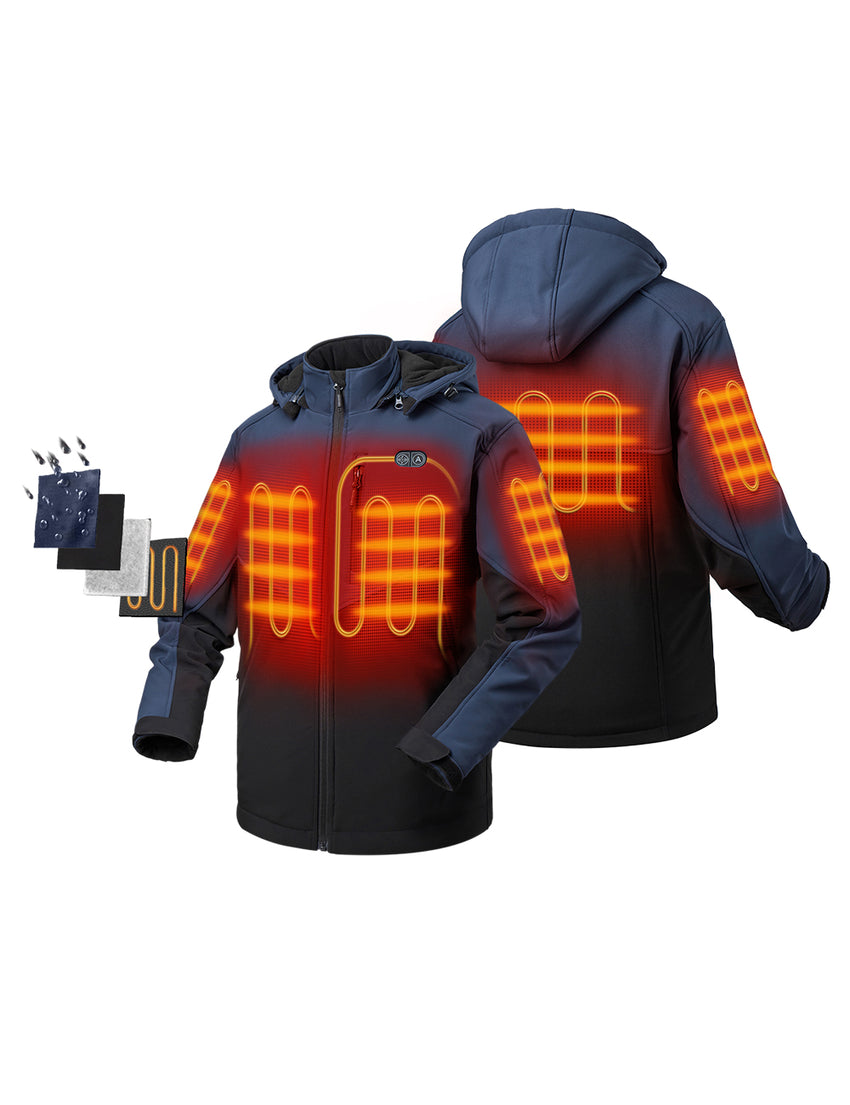 Giacca riscaldata moto Klan Jacket Dual Power Grigio Giacca riscaldata moto Klan Jacket Dual Power Grigio