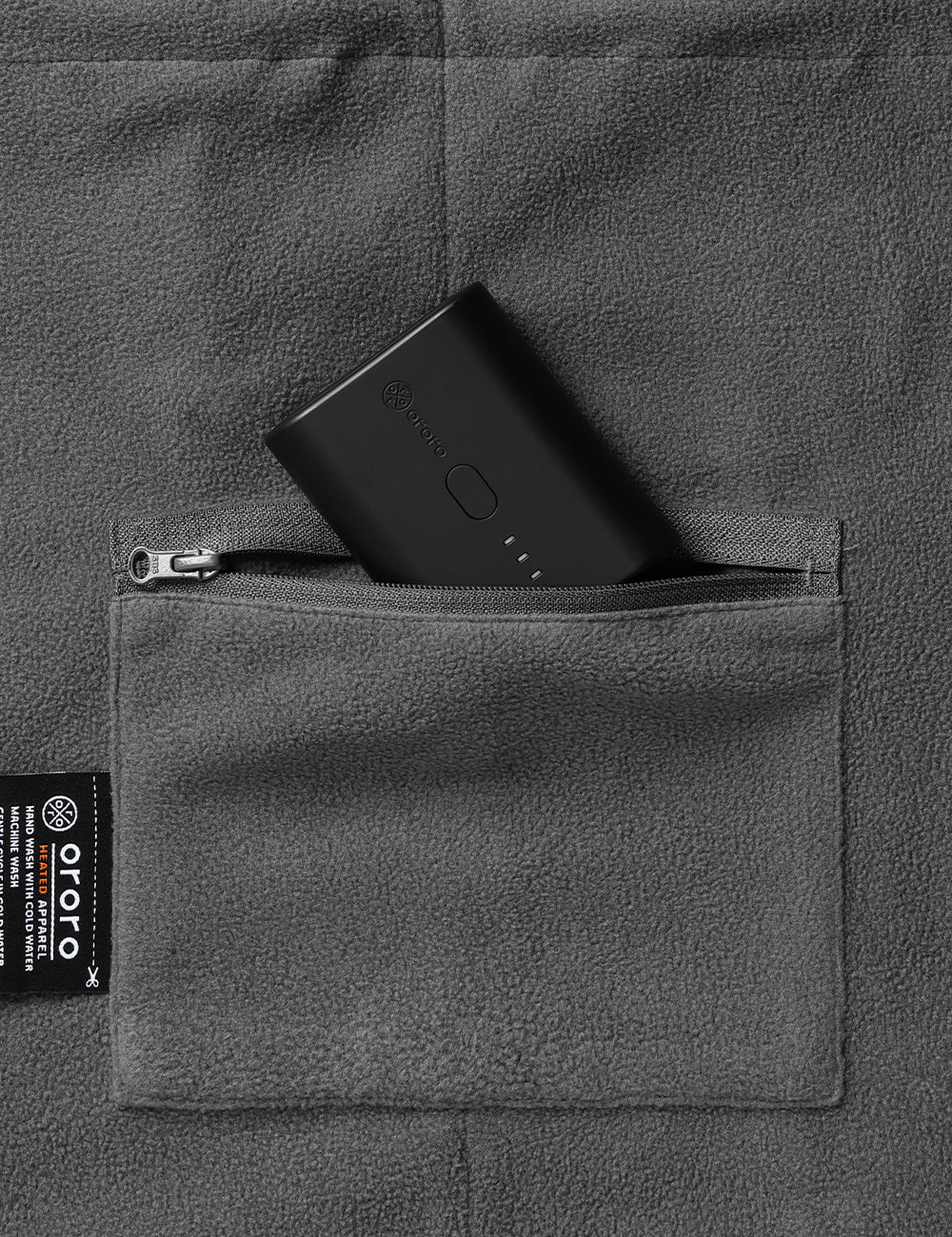 Inside Battery Pocket