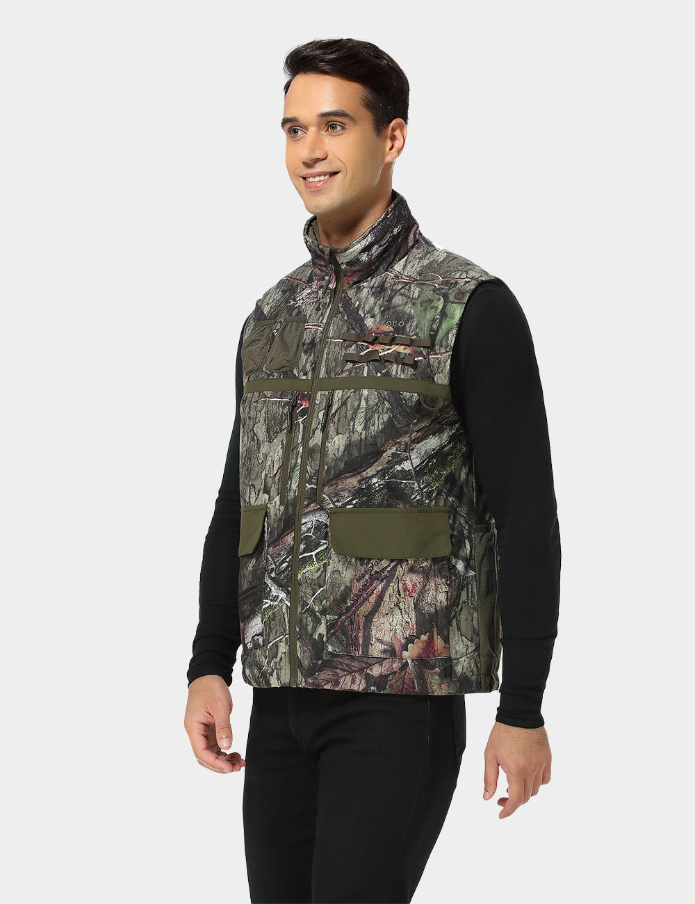 Men's Heated Hunting Vest - Camouflage, Mossy Oak Country DNA – ororo