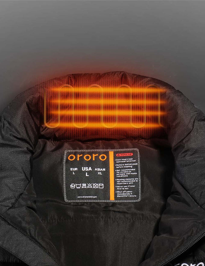 Bundle Deal - Men's Heated Vest & Extra Mini 5K Battery | ororo®