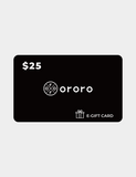 $25 ORORO E-Gift Card (will be sent within 5 business days)