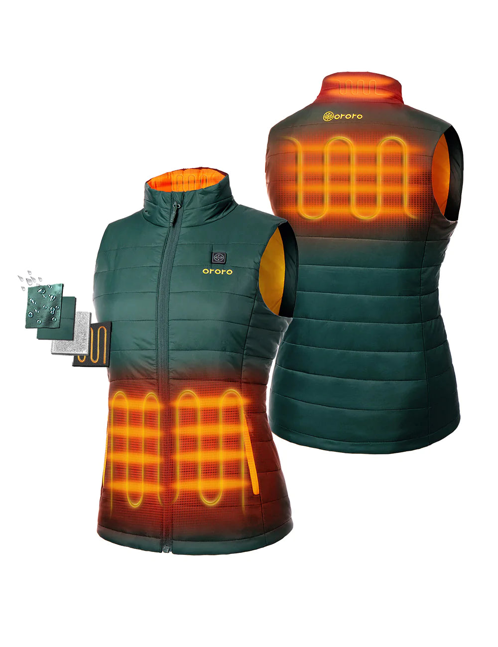 (Open-box) Women's Classic Heated Vest (Battery Set Not Included)