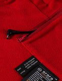 Men's Heated Full-Zip Fleece Jacket - Red