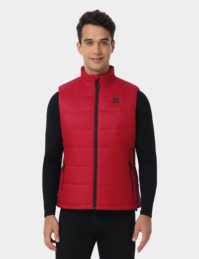 Men's Classic Heated Vest - Red view 1
