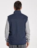 (Open-box) Men's Heated Fleece Vest - Blue