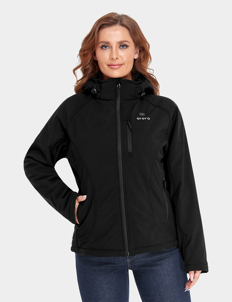 ActionHeat 5V Women's Softshell Battery Heated Jacket - The Warming Store