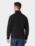 (Open-box) Men's Heated Fleece Jacket - Black