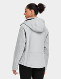 (Open-box) Women's Heated Jacket - Sharkskin Gray