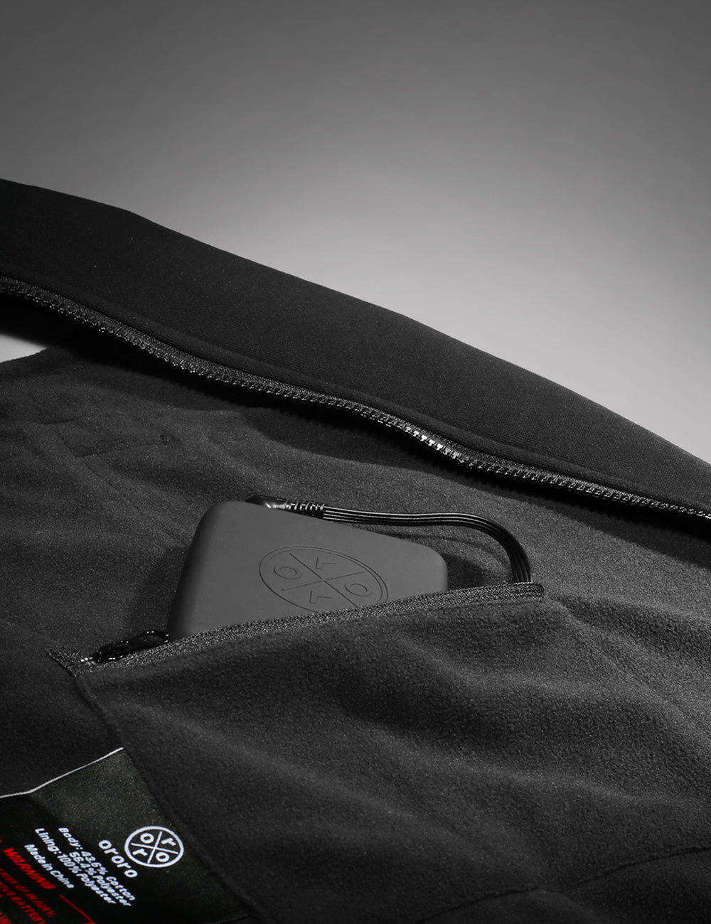 Inside Battery Pocket