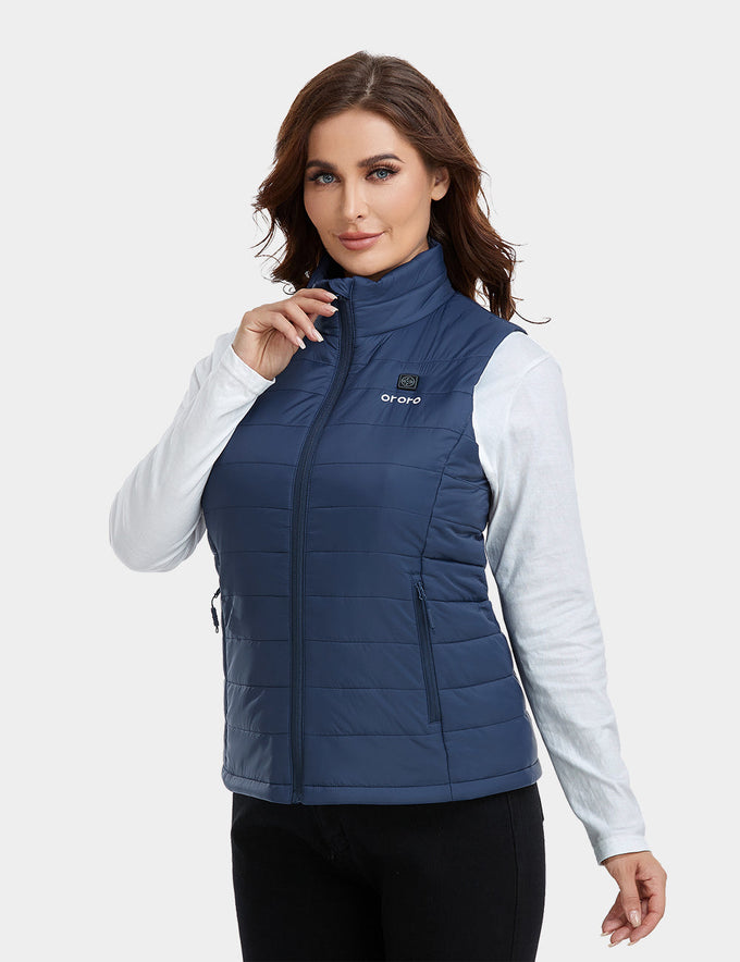 Bundle Deal - Women's Heated Vest & Extra Mini 5K Battery | ororo®