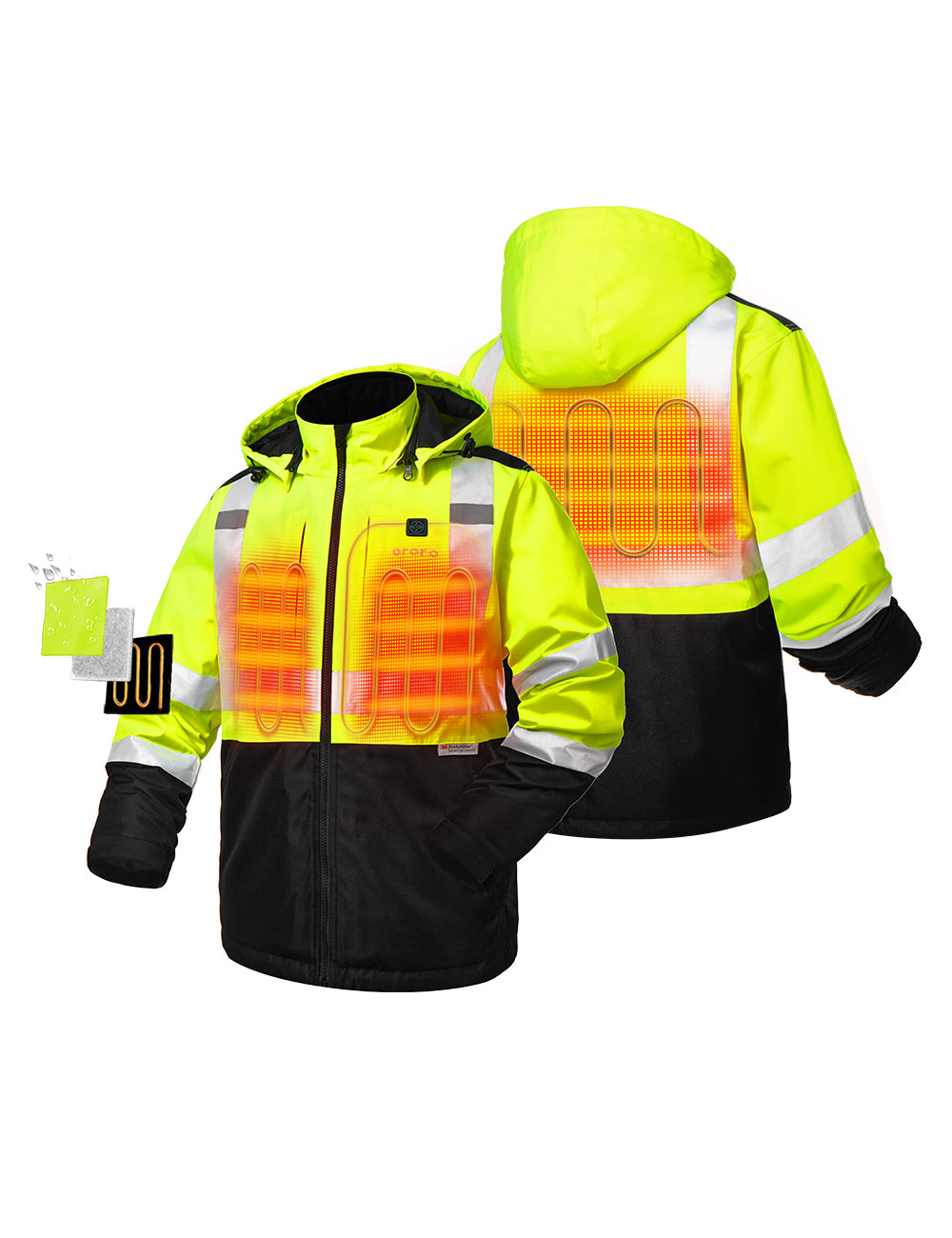 GORE-TEX HiVis Jacke CAVAZZO EBX Warngelb/royal | Onlineshop GORE-TEX HiVis Jacke CAVAZZO EBX Warngelb/royal | Onlineshop
