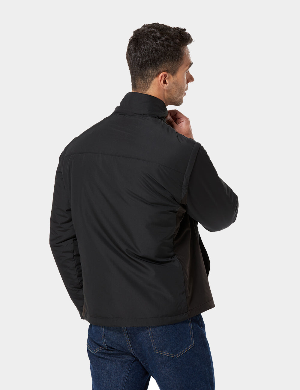 Men's Heated Golf Jacket | Zip-Off Sleeves | ororo®