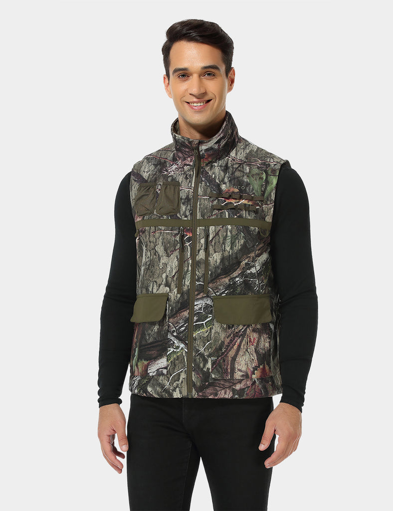 Men's Heated Hunting Vest - Camouflage, Mossy Oak Country DNA – ORORO