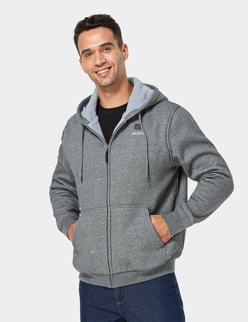 Unisex Heated Fleece Hoodie ,view 1