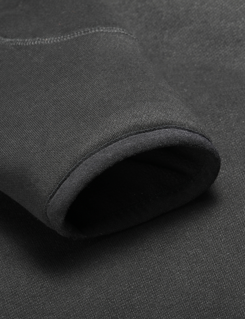 Men's Heated Fleece Jacket Black with 5200mAh Battery | ORORO