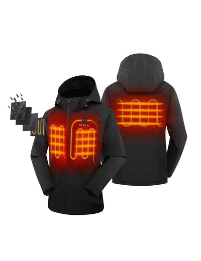 Three Heating Zones: Left & Right Chest and Upper Back view 2